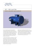 ALF – Alfa Laval Filter  A filter for cooling systems using low-quality water