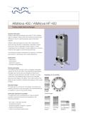 AlfaNova 400 / AlfaNova HP 400  Fusion plate heat exchanger