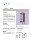  CB200 / CBH200  Brazed Plate Heat Exchanger