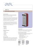 Alfa Laval-AXP14 - Gas cooler   Brazed Plate Heat Exchanger