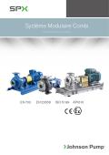 Système Modulaire Combi Pompes centrifuges normalisées