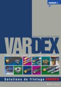 Vardex Thread Milling & Thread Turning Main Catalog  French 050FR