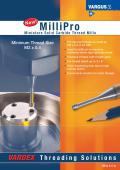 MilliPro - Miniature Solid Carbide Thread Mills