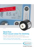 www.vacuubrand.com-World first: Pirani vacuum sensor for chemistry.