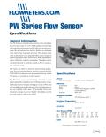 UNIVERSAL FLOW MONITORS-Flow Sensor