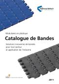 Modulaires en plastique Solutions innovantes de bandes pour tout secteur et application de l’industrie