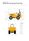 Thwaites Limited-10 Tonnes Front tip