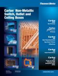 Carlon® Non-Metallic Switch, Outlet and Ceiling Boxes