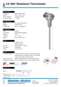 Electra-CA 2001 Resistance Thermometer