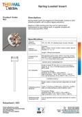 Thermal Detection-Spring Loaded (SLI) Sensor Insert