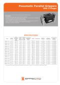 TECNOMORS-VRG    Two jaws parallel stroke grippers, long stroke