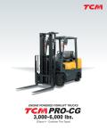 PRO series engine powred forklift trucks