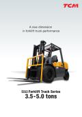 Forklift truck series 3.5-5.0 tons