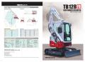 Zero swing excavator TB28FR