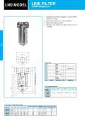 LND MODEL LINE FILTER 0.5MPa(5kgf/cm2)