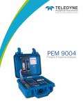 PEM 9004 Portable Emissions Analyzer