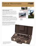 Optical Micrometer Surface Measurement