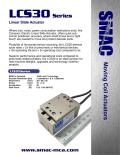 SMAC Moving Coil Actuators-LCS30 series Linear Slide Actuator