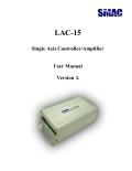 SMAC Moving Coil Actuators-Single Axis Controller/Amplifier