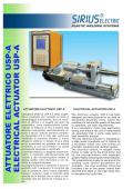 ELECTRICAL ACTUATOR USP-A, ELECTRICAL CONTROL
