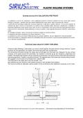 Technical data sheet N°2 SPOT WELDING