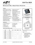 BROADCAST MULTI-BAND RADIO RECEIVER