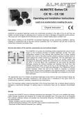 ALMATEC Series CX CX 10 – CX 130 Operating and Installation Instructions 