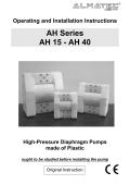 AH Series AH 15 - AH 40 