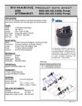 MARINE PRODUCT DATA SHEET 3 Chamber Diaphragm