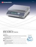 Shimadzu Europe-Catalog BW-K/BX-K Series