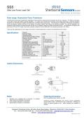 Sherborne Sensors SS5 Series Precision Load Cells