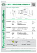 CH-D3 Combustible Gas Pellistor