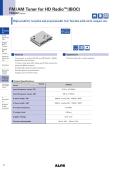 FM/AM Tuner for HD RadioTM(IBOC) TDGA2 Series