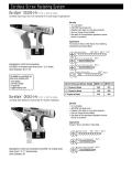 SENCO-Cordless Screw Fastening Systems