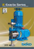 Plunger pumps with mechanical return mechanism  SEKO-E Exacta Series