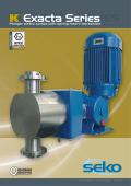 Plunger pumps with spring return mechanism  SEKO-K Exacta Series