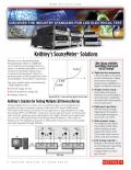Keithley Instruments-Keithley’s SourceMeter® Solutions