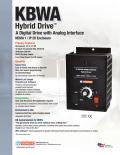 Hybrid Drive™ A Digital Drive with Analog Interface NEMA 1 / IP 20 Enclosure