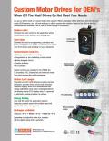 Custom Motor Drives for OEM