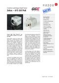 Caméra Kappa avec résolution WVGA, IP 54 et interface GigE Vision