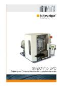 StripCrimp LPC stripping & crimping machine for loose piece terminals