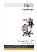 Schleuniger-CableCoiler 1300 dual pan coiling machine