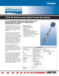 7230 Series ,7230 HT Multivariable Digital Probe Data Sheet