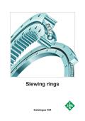 Slewing rings