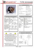 Scancon-Mini-Absolute Flange Size:Ø24 mm Hollow Shaft