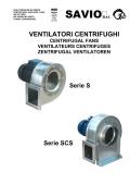 SAVIO-VENTILATEURS CENTRIFUGES