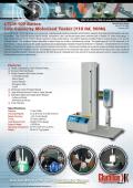 LTCM-100 Series Low Capacity Motorized Tester (110 lbf, 500N)