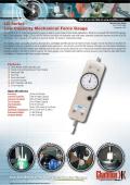 LG Series Low Capacity Mechanical Force Gauge