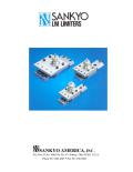 Sankyo America-LM Series Catalog