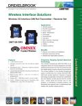 Wireless Interface Solutions  Wireless I/O Interface DIN Rail Transmitter / Receiver Set
